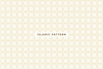 islamic pattern, geometric outline pattern, vector islamic ornament, background.
