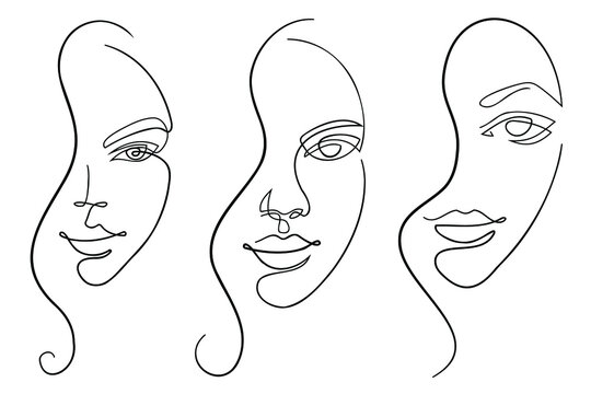 Share more than 109 one line face drawing