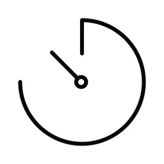 Timer Isolated Vector icon which can easily modify or edit

