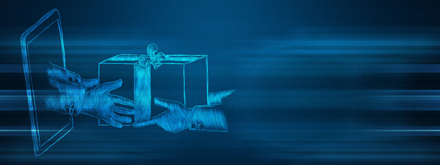 online purchase of goods online store.