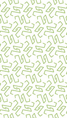 seamless pattern with green lines
