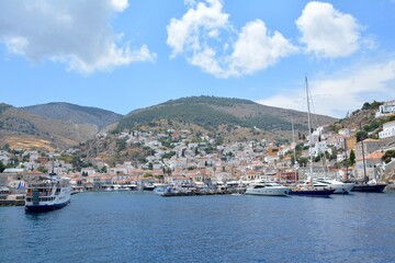 boats in the harbor