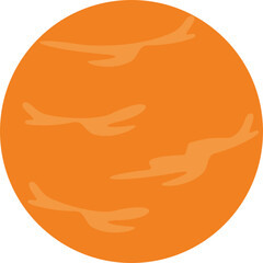 Orange Planet Mars