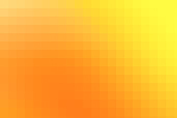 Geometric abstraction in yellow and orange tones