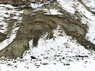 Cliff on the seashore