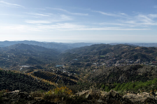 viewpoints at Madari circular trail in Cyprus