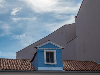The ancient architecture in city Porec