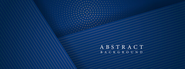 Dark blue background. Modern line stripes curve abstract presentation blue abstract dark pattern line geometric cover gradient vector