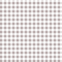 Beige checkered tablecloth seamless pattern