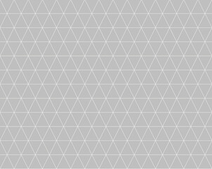 Gray abstract triangular pattern as background
