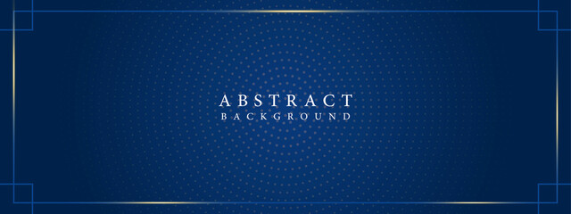 Obraz premium Bright blue dynamic abstract vector background with diagonal lines. 3d cover of business presentation banner for sale event night party