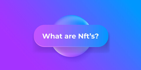 Coming soon on purpleWhat are nft, what is an nft question horizontal banner design template. NFT non-fungible token banner - obrazy, fototapety, plakaty