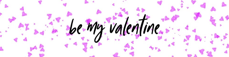 Valentine's day gift cart with be my valentine text. Love related items. Home decoration printable.