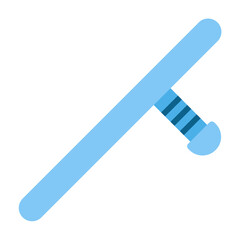 baton flat icon