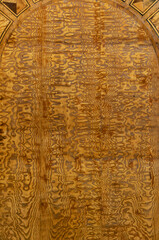 Pattern of beautiful polished brown wood