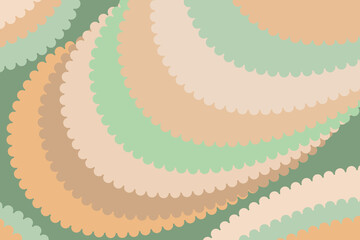 Abstrakcyjny, falisty wzór.  Pastelowa tapeta, tło, ilustracja. © elisabeth3
