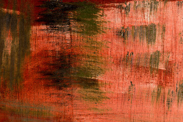 creative background, a spot of  colored primer rubbed on the surface of a linen canvas, temporary object, close, toning