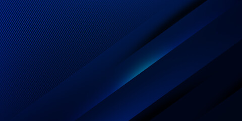 3D Dark blue abstract background with diagonal lines
