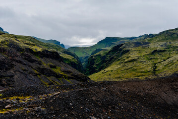 2021 08 18 Solheimajokull mountains