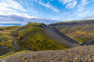 Wanderung zum Reykjadalur Hot Spring Thermal River