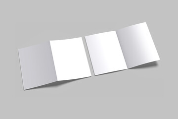 Bi-Fold A5 Brochure / Leaflet Mock-up