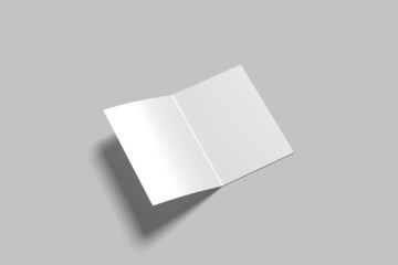 Bi-Fold A5 Brochure / Leaflet Mock-up