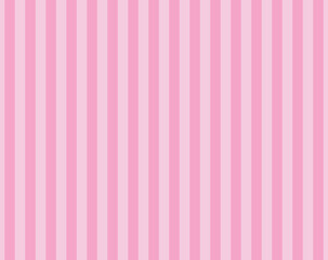 Bakery Striped Pattern Pink