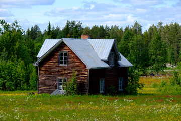 abandoned derelict house