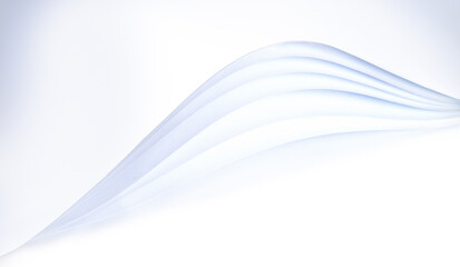 Abstract background from white sheets of paper