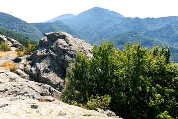 Rhodope Mountains near Ancient sanctuary Belintash, Bulgaria