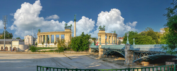 Monument to the Millennium of Hungary in Budapest