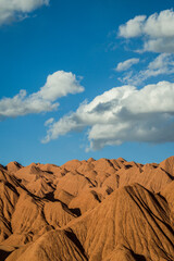 sand dunes and sky