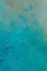 abstract creative background: multicolored blurred spots of colored primer when toning the canvas, temporary object.