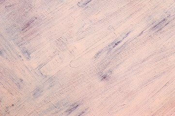 abstract light creative background - rough linen canvas unevenly covered with white primer. Toning, blur. Temporary object.