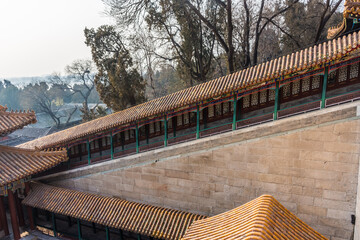 Fototapeta na wymiar Beautiful view of the Summer Palace of Beijing, China