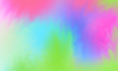  Blurred Abstract Holographic gradient blended rainbow colors with enhanced half tone, digital soft noise and grain textures for trending Lo-Fi background pattern