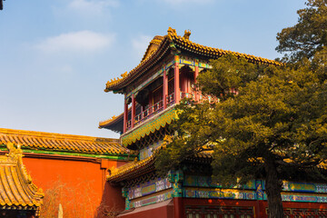 Obraz premium Amazing view of the Forbidden City of Beijing, China