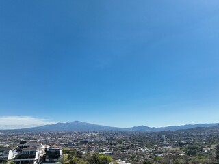 Fototapeta na wymiar Aerial View of Escazu, San Jose, Costa Rica