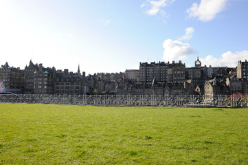 エディンバラの街並み