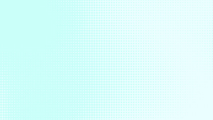 Dots halftone white blue and green color pattern gradient texture background.