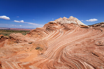Rock Formation in White Pocket, Utah