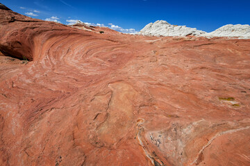 Rock Formation in White Pocket, Utha