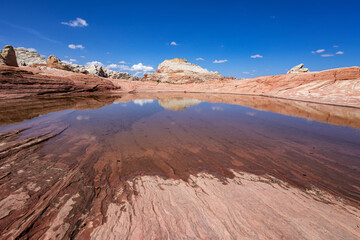 Rock Formation in White Pocket, Utha