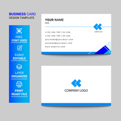 business card template