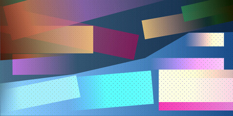 Fototapeta premium abstract colorful background with squares Abstract Colorful Background Design.