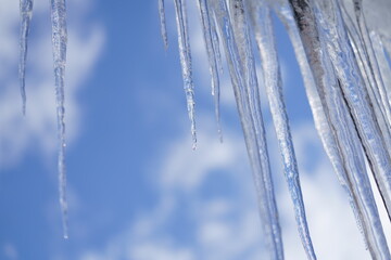 ツララと青空