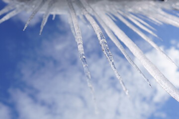 ツララと青空