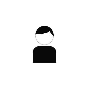 
manly icon vector image logo illustration design