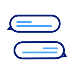 Conversation Isolated Vector icon which can easily modify or edit


