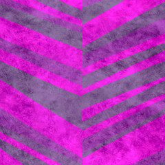 Naklejka na ściany i meble Pink stripes geometric wallpaper artistic watercolor